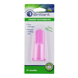 Baby Buddy Silicone Finger Toothbrush THUMBNAIL
