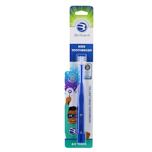 Brilliant Kids Toothbrush Round Head Royal 5+ Years LARGE