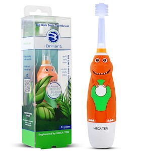 Brilliant Big Kids Sonic Toothbrush - Dinosaur LARGE