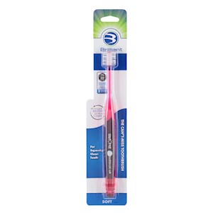 Brilliant Soft Toothbrush with Round Bristle Head for All-Around Clean THUMBNAIL