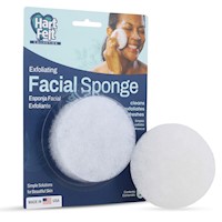 HartFelt Facial Scrub package with an unpackaged Facial Scrub to the right side MAIN