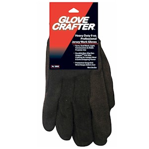 Glove Crafter PVC Dot Gloves LARGE