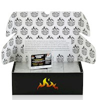 Better Grillin Gift Pack with 12 Stone in Box with open lid MAIN