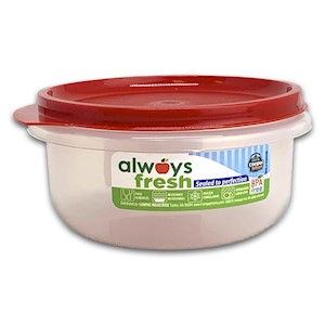 Compac Home Mini Round Bowl (8 oz) Red LARGE