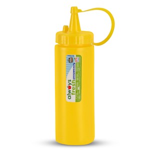 Sauce Dispenser - 6.5oz  - Yellow LARGE