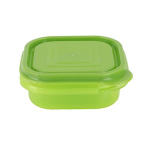 Square Bowl Container - 7oz - Light Green LARGE