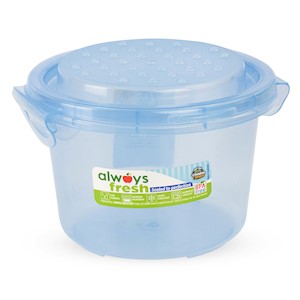 Compac Home Round Dots Container - 16oz - Ocean Blue THUMBNAIL