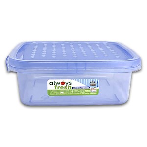 Compac Home Dots Square Bowl (3 cups/700ml) Blue THUMBNAIL