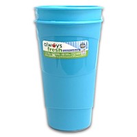 Compac Home Bamboo Design Tumbler (14 oz) 2pk Aqua MAIN