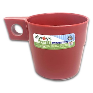 Compac Home Fast Food cups (9 oz) Red THUMBNAIL