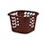 Compac Home 6 Gallon Laundry Basket in Chocolate Brown color SWATCH