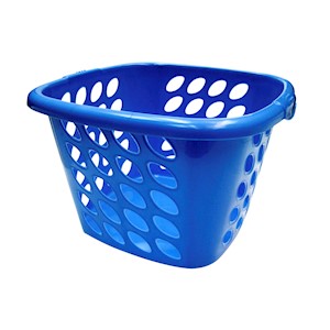 Compac Home Square Laundry Basket - Ocean THUMBNAIL