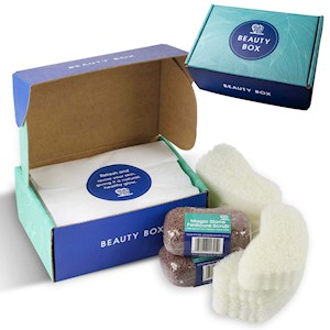 71303 HartFelt Pedicure Exfoliation Beauty Box and contents LARGE