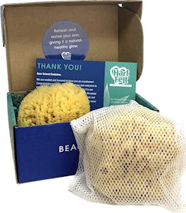 71304 HartFelt Exfoliating Sea Sponge Beauty Box THUMBNAIL