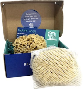 71306 HartFelt Delicate Skin Sea Sponge Beauty Box LARGE
