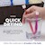 Brilliant Child Toothbrush image with text for quick drying head due to patented design SWATCH