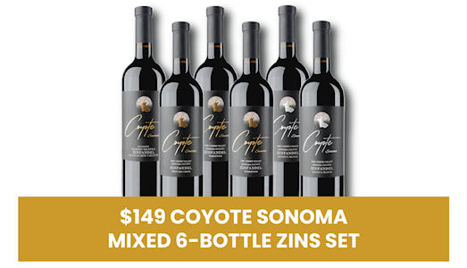 Mixed 6-Bottle Zinfandel Set THUMBNAIL