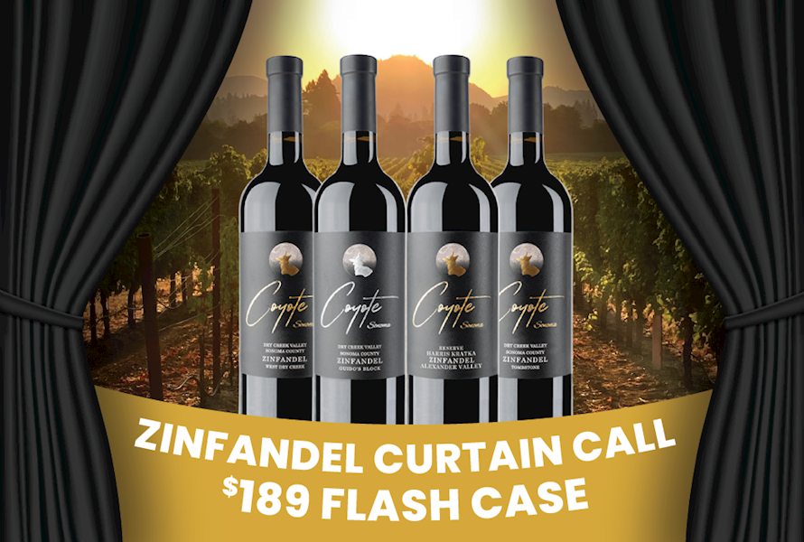Zinfandel Curtain Call Flash Case LARGE