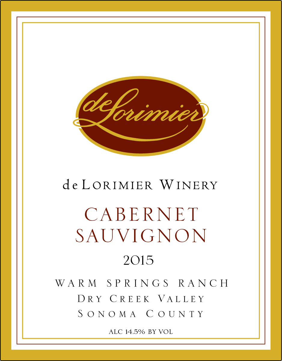 2015 Cabernet Sauvignon, Warm Springs THUMBNAIL