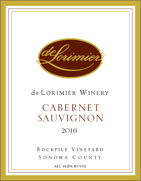 2016 Cabernet Sauvignon, Rockpile MAIN