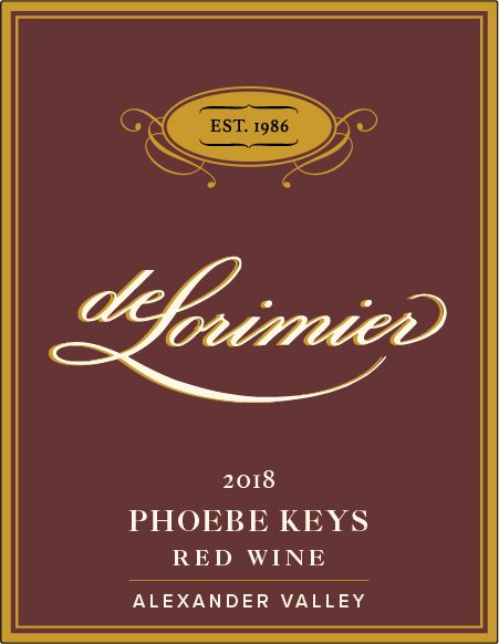 2018 Phoebe Keys Red Blend THUMBNAIL