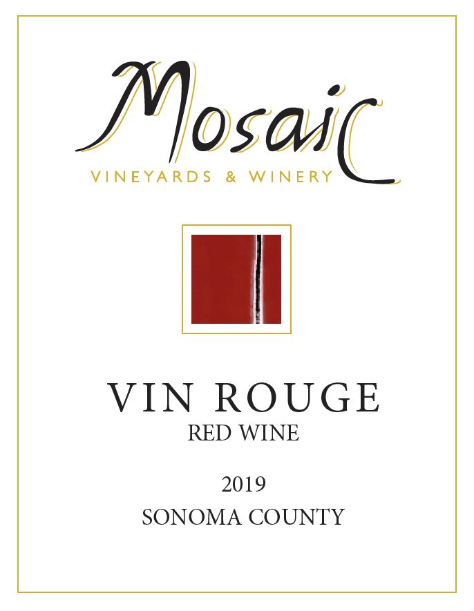 2019 Mosaic Vin Rouge, Sonoma County MAIN