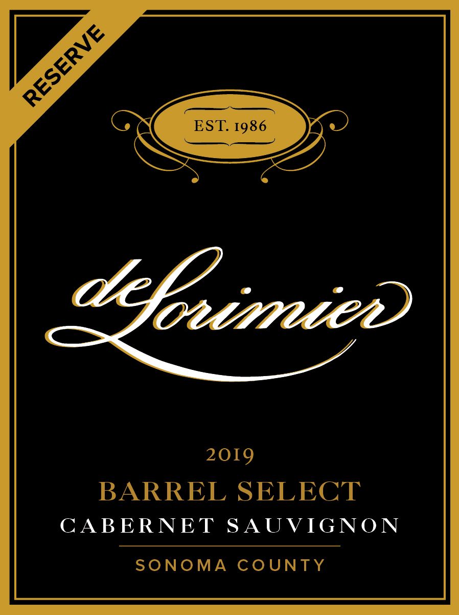 2019 Cabernet Sauvignon, Barrel Select Reserve, Sonoma County THUMBNAIL