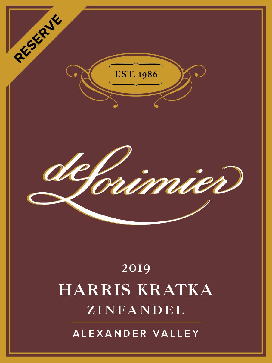 2019 Zinfandel, Harris Kratka Reserve MAIN