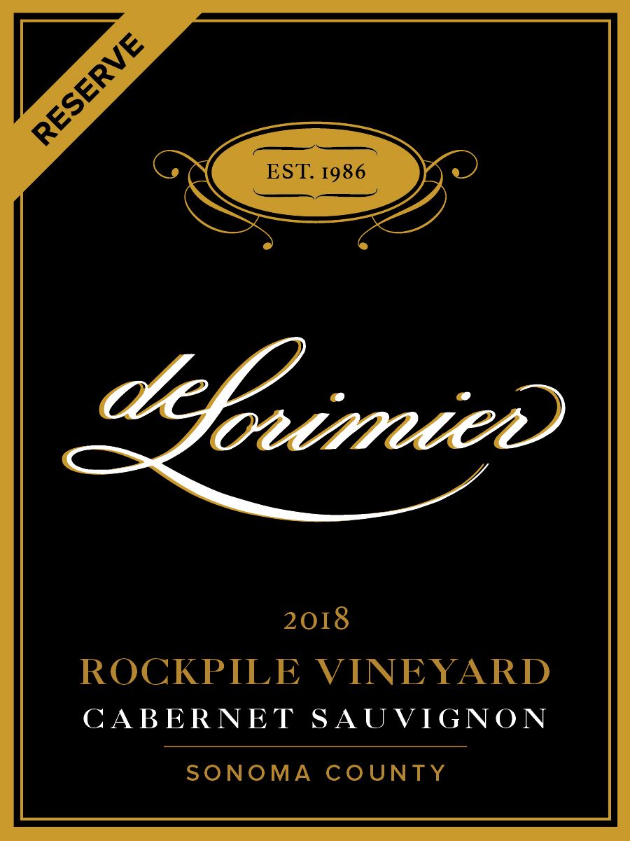 2018 Cabernet Sauvignon, Reserve Rockpile THUMBNAIL
