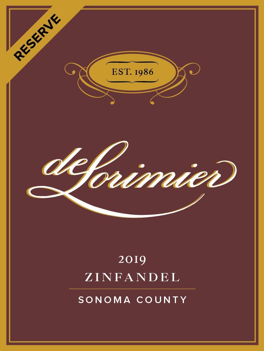 2019 Zinfandel, Sonoma County Reserve MAIN