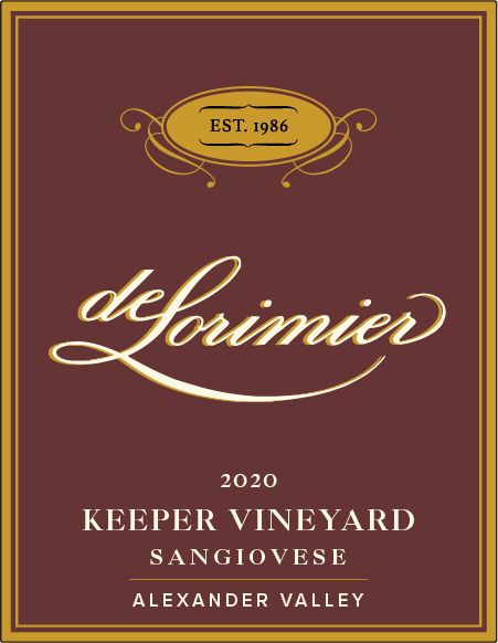 2020 Sangiovese, Keeper Vineyard THUMBNAIL