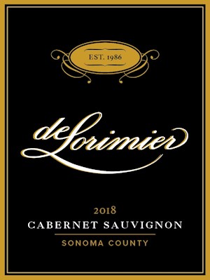 2018 Cabernet Sauvignon, Sonoma County MAIN