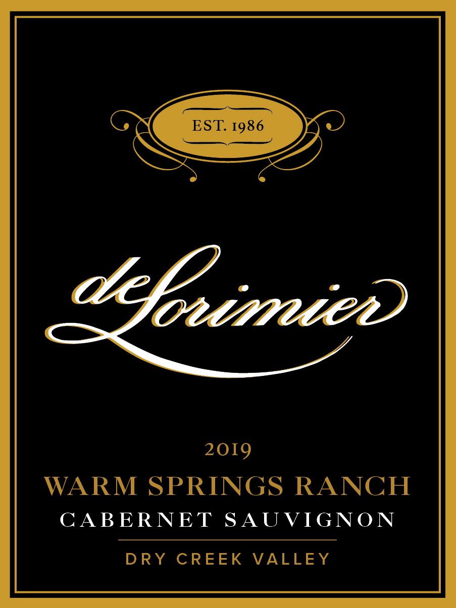 2019 Cabernet Sauvignon, Warm Springs THUMBNAIL