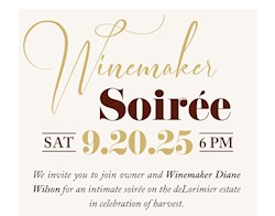Winemaker Harvest Soiree - General Admission Ticket MAIN