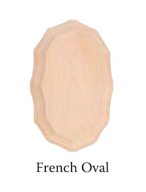 3x5 French Oval LARGE