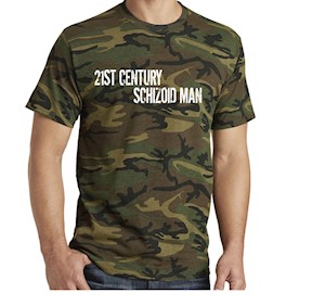 King Crimson T-Shirt - 21st Century Schizoid Man CAMO LARGE