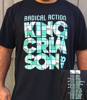 T Shirt 2017 Tour Elements Radical Action 2nd Leg Inner Knot Online Store