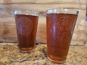 Etched Glassware - Pint Glass THUMBNAIL