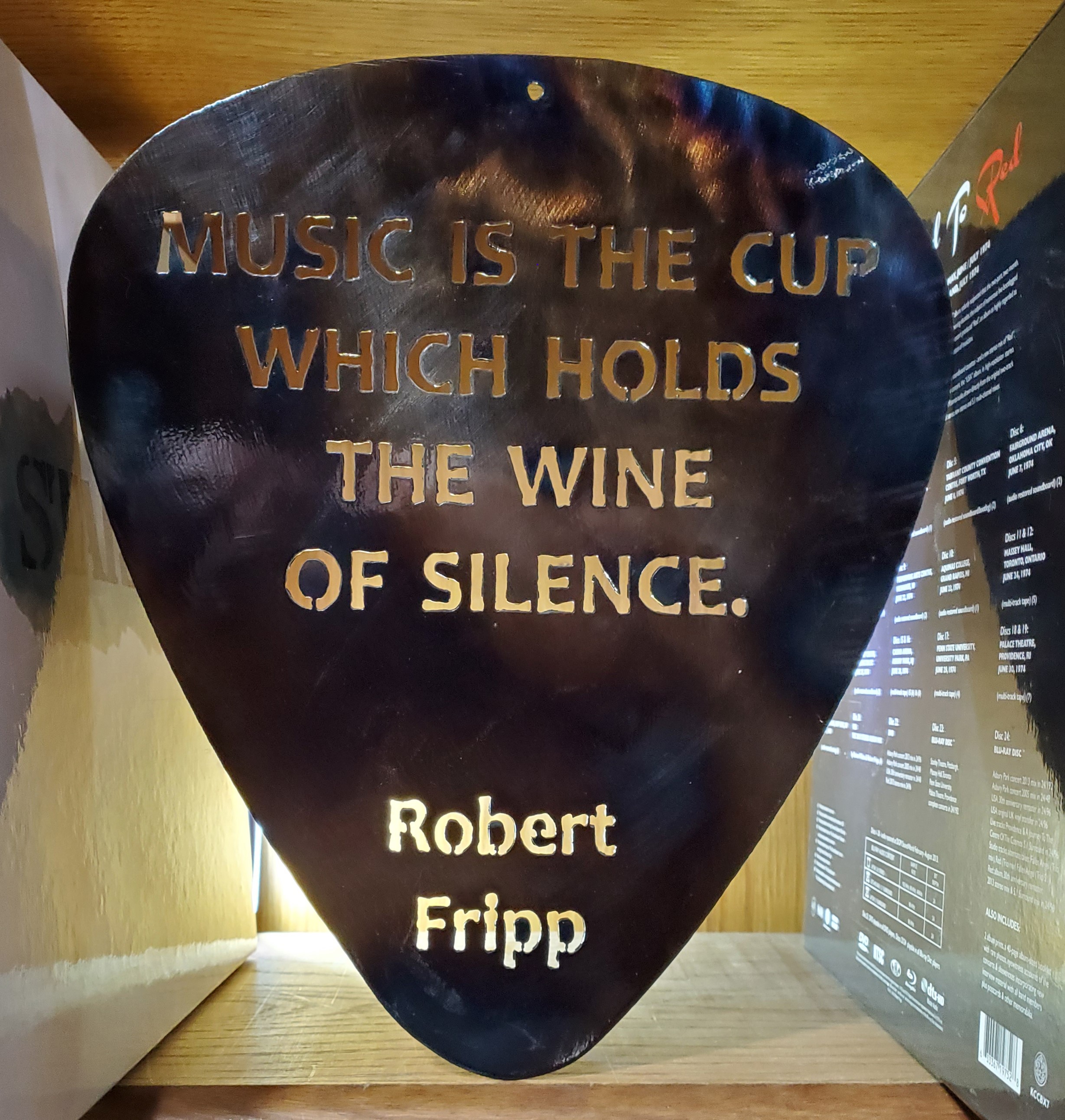 Metal Aphorism Art - Music Is The Cup THUMBNAIL