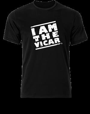 T-Shirt - I Am The Vicar LARGE