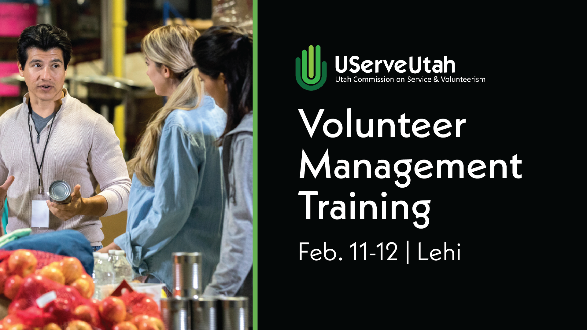 Volunteer Management Training - Lehi LARGE