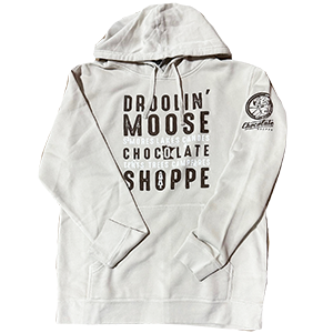 IVORY HOODED SWEATSHIRT MAIN