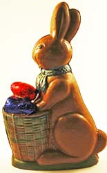 Semi-solid Chocolate Easter Bunny MAIN