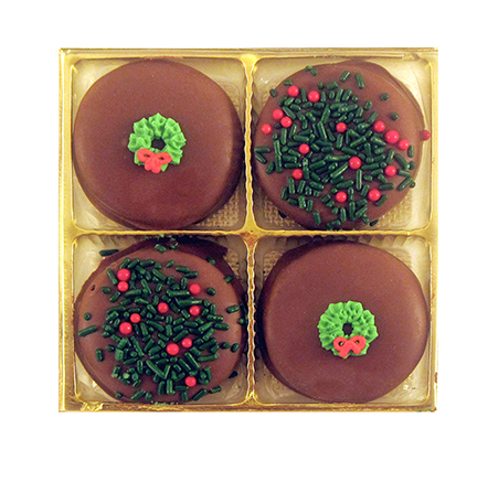 Christmas Chocolate Covered Oreos (4pk) THUMBNAIL