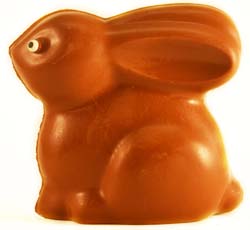 Solid Chocolate Easter Bunny THUMBNAIL