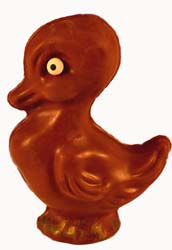 Solid Swiss Chocolate Duck THUMBNAIL