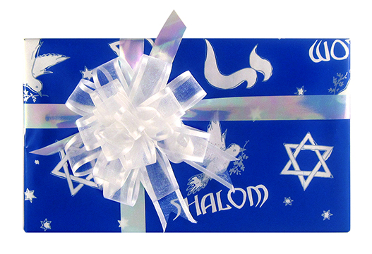 Deluxe Assortment Gift Wrap - Hanukkah THUMBNAIL