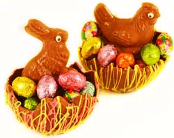 Bunny/Hen in a Half Shell THUMBNAIL