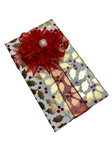 Golden peace wrapping paper THUMBNAIL