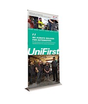 UniFirst Vinyl Bannerstand Automotive 2023 THUMBNAIL